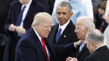 Trump Obama Biden 2016 Reuters courtesy of the Arab News newspaper